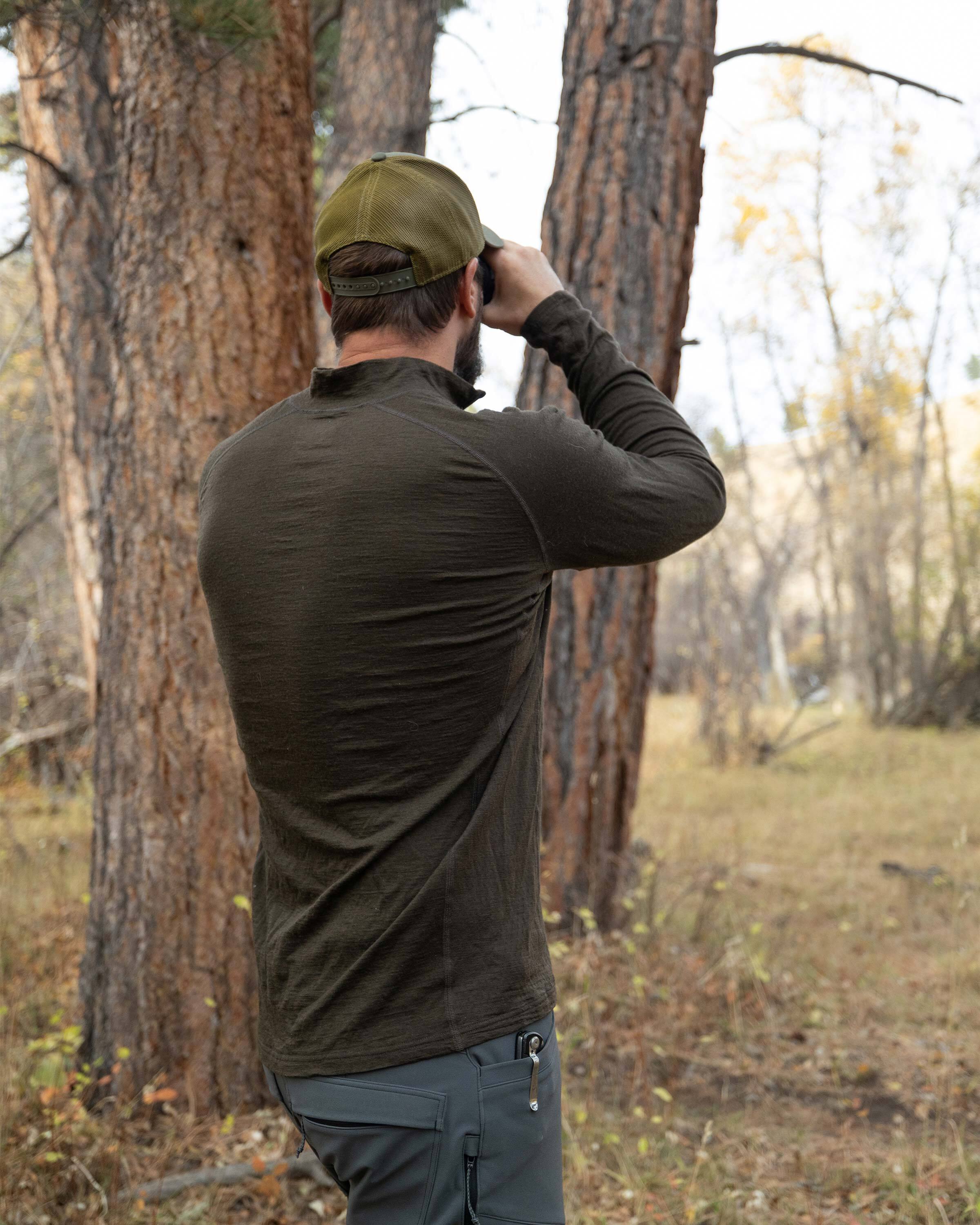 ULTRA Merino 145 Zip-T Hunting Shirt | Ash - Image 6